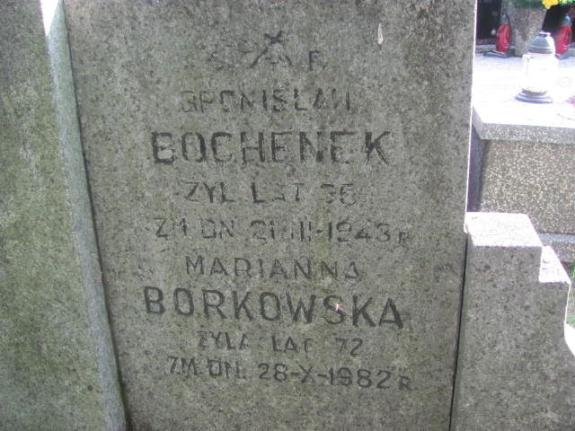 Bronisława Bochenek 1889 Radzymin - Grobonet - Wyszukiwarka osób pochowanych