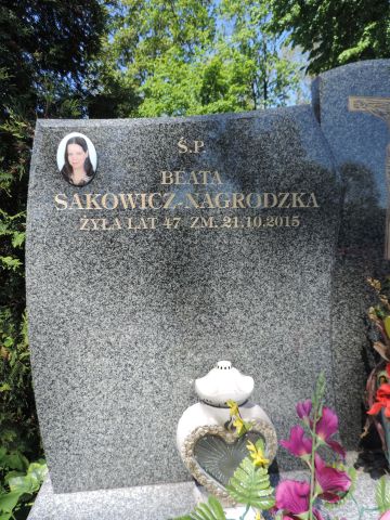 Beata Izabela Sakowicz - Nagrodzka 1968 Radzymin - Grobonet - Wyszukiwarka osób pochowanych