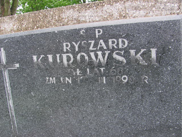Ryszard Kurowski 1930 Radzymin - Grobonet - Wyszukiwarka osób pochowanych