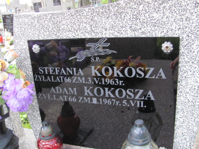 Adam Kokosza 1901 Radzymin - Grobonet - Wyszukiwarka osób pochowanych