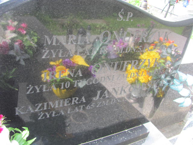 Kazimiera Jankowska Radzymin - Grobonet - Wyszukiwarka osób pochowanych