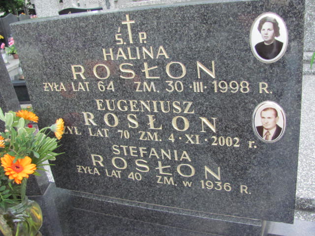 Eugeniusz Rosłon 1932 Radzymin - Grobonet - Wyszukiwarka osób pochowanych