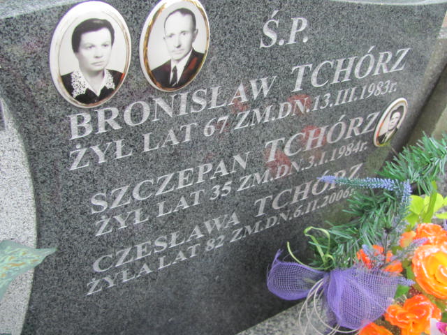 Szczepan Tchórz 1948 Radzymin - Grobonet - Wyszukiwarka osób pochowanych