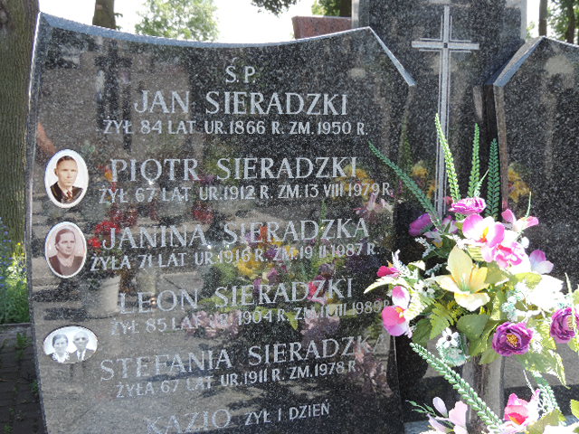 Zdjęcie grobu Stefania Sieradzka