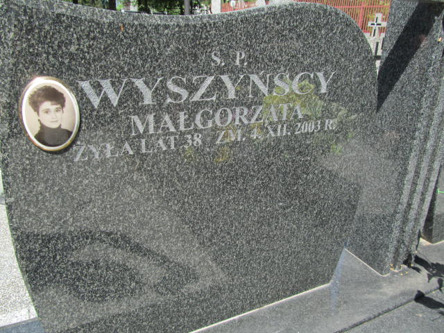 Małgorzata Wyszyńska 1965 Radzymin - Grobonet - Wyszukiwarka osób pochowanych