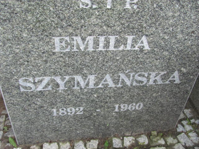 Emilia Szymańska 1892 Radzymin - Grobonet - Wyszukiwarka osób pochowanych