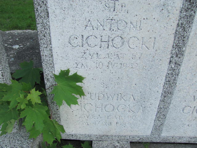 Władysław Cichocki 1920 Radzymin - Grobonet - Wyszukiwarka osób pochowanych