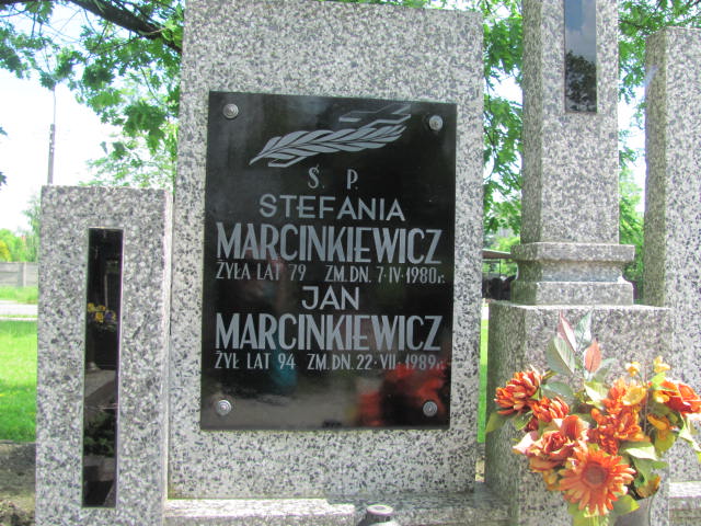 Jan Marcinkiewicz 1895 Radzymin - Grobonet - Wyszukiwarka osób pochowanych